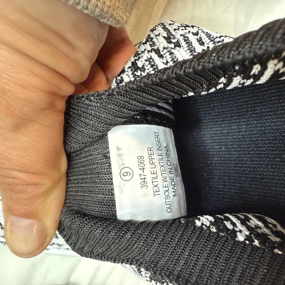 Black and White‎ City Step sneaker women 9 - Picture 8 of 9